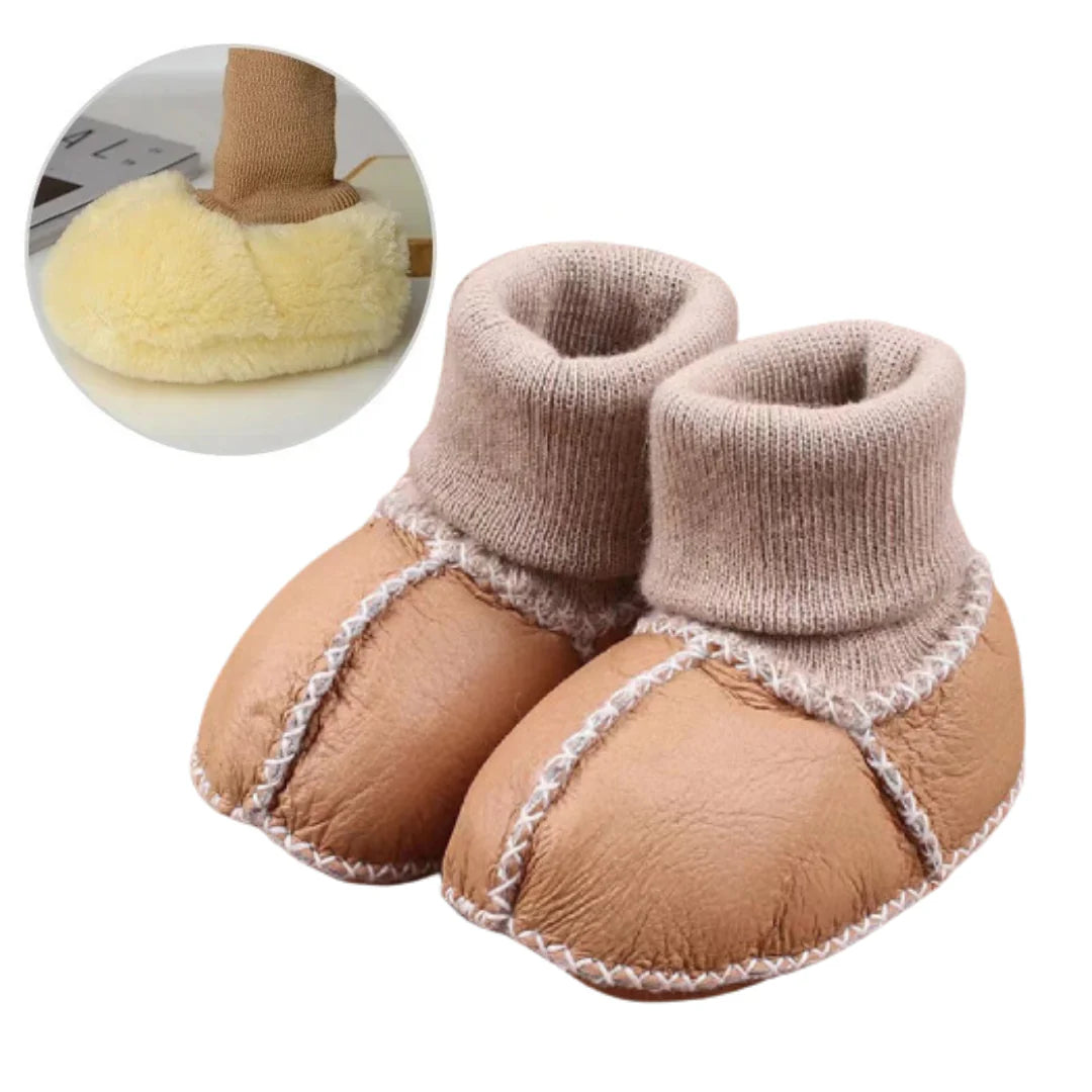 Mini Fashion | Kuschelige Rutschfeste Babyschuhe für den Winter