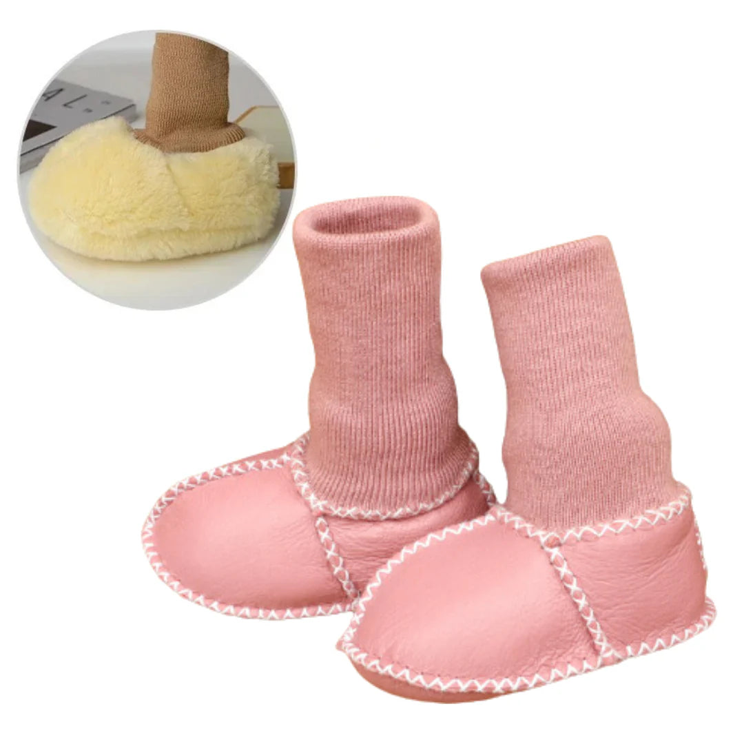 Mini Fashion | Kuschelige Rutschfeste Babyschuhe für den Winter