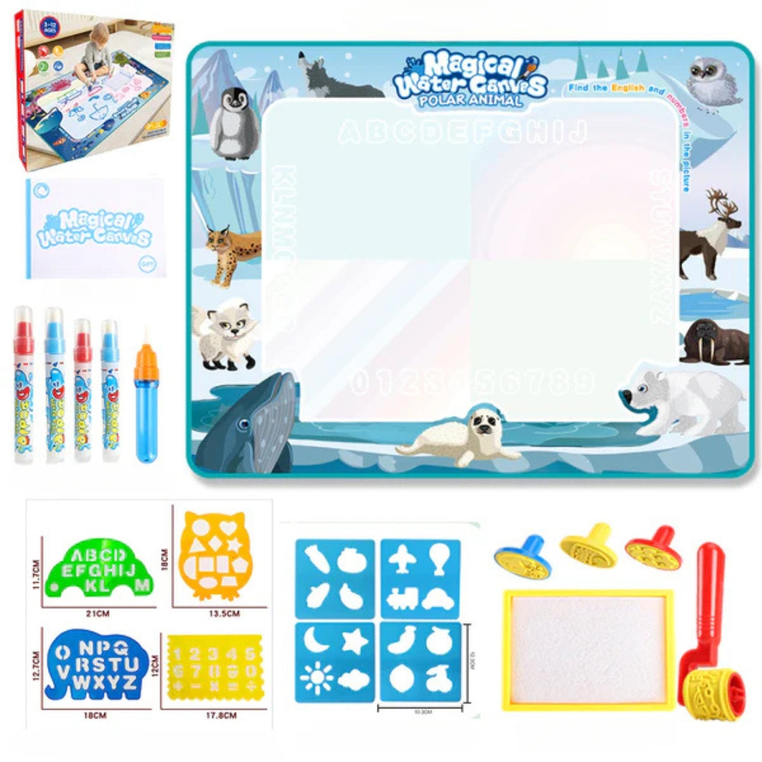 MagicCanvas | Magische Wasser-Malmatte für Kinder