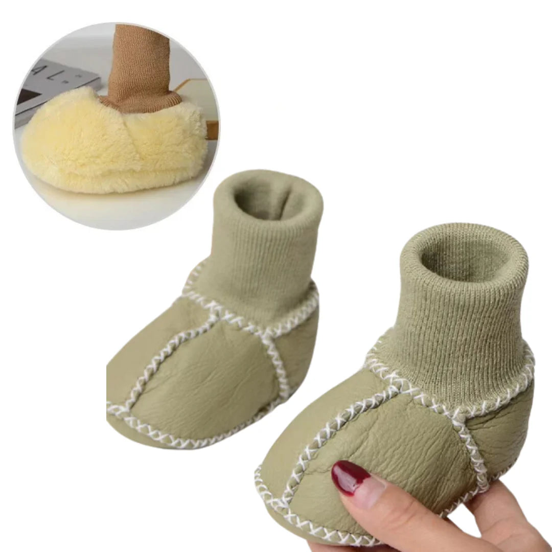 Mini Fashion | Kuschelige Rutschfeste Babyschuhe für den Winter