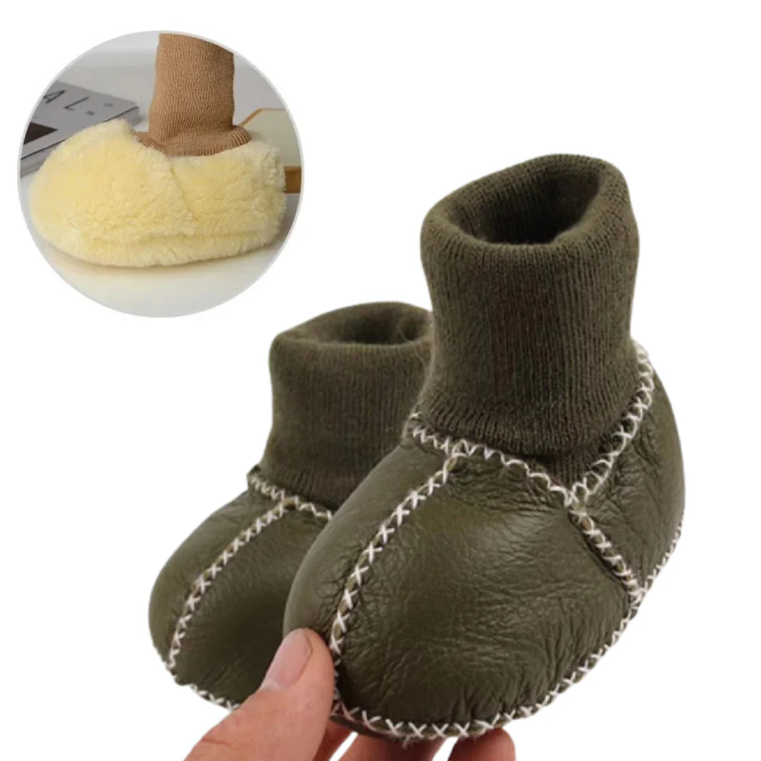 Mini Fashion | Kuschelige Rutschfeste Babyschuhe für den Winter