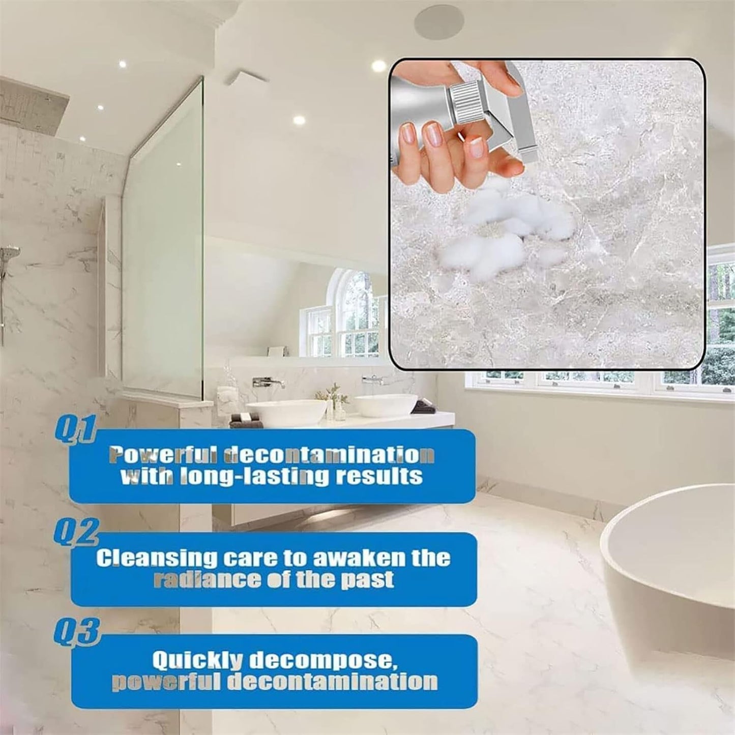 PureShine | Badezimmer-Entkalker-Spray