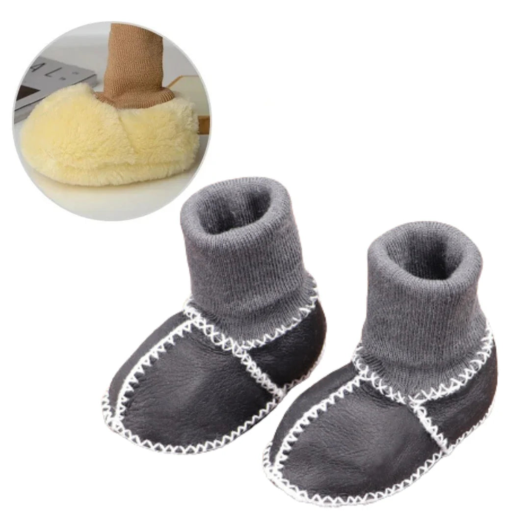 Mini Fashion | Kuschelige Rutschfeste Babyschuhe für den Winter