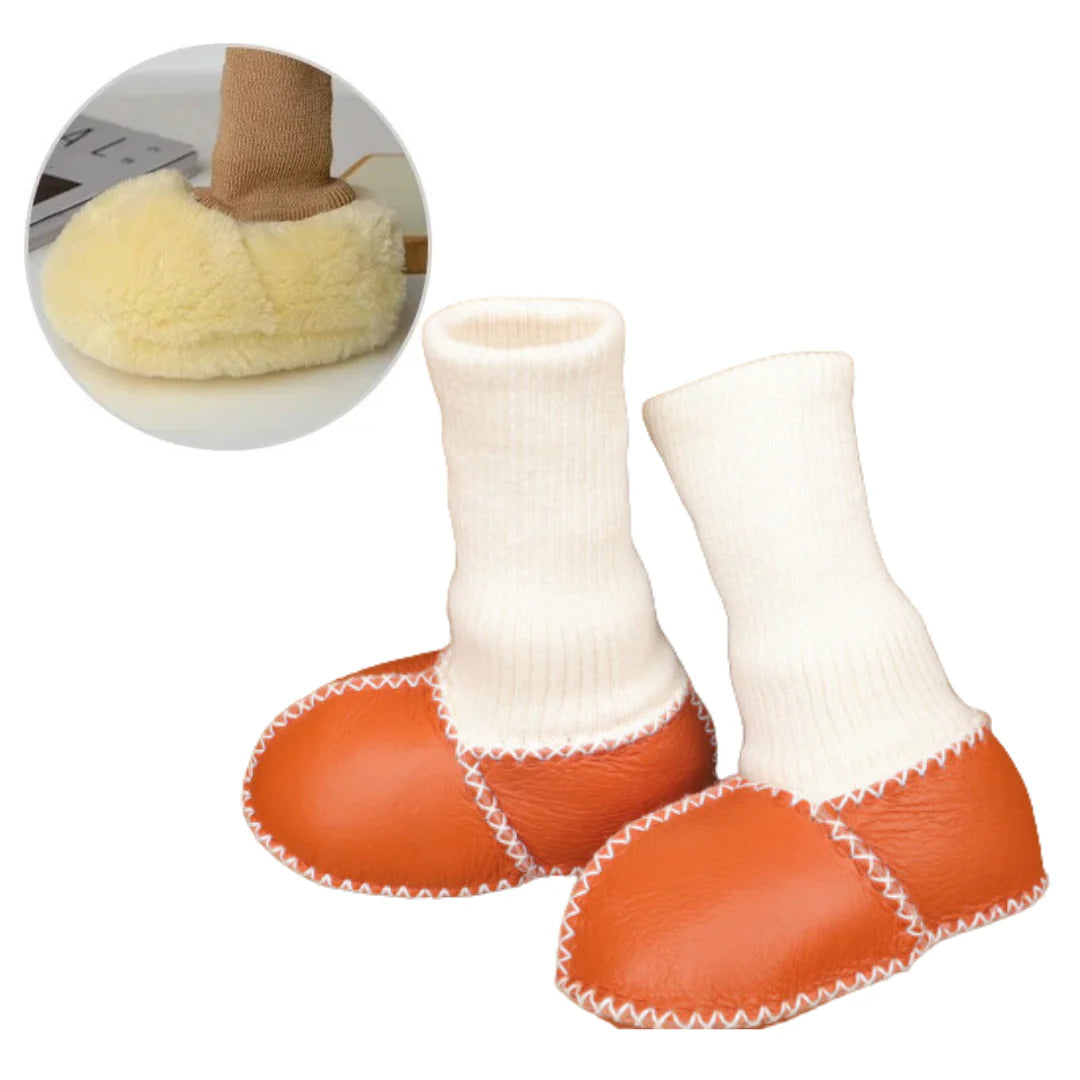 Mini Fashion | Kuschelige Rutschfeste Babyschuhe für den Winter
