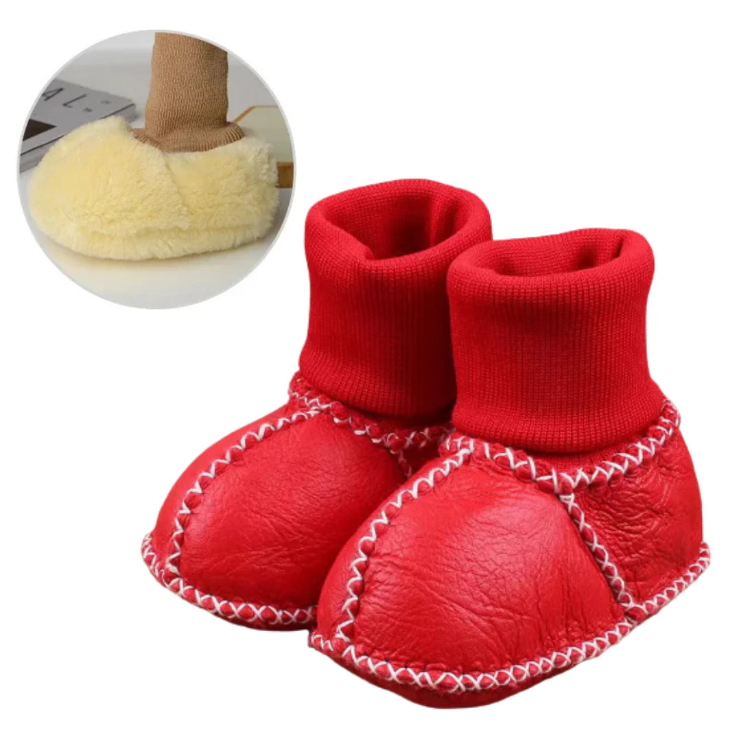 Mini Fashion | Kuschelige Rutschfeste Babyschuhe für den Winter