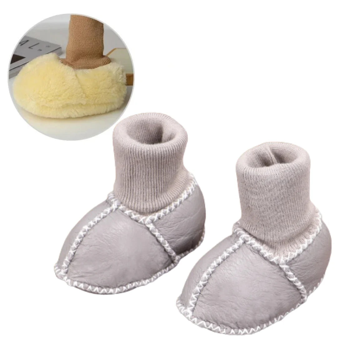 Mini Fashion | Kuschelige Rutschfeste Babyschuhe für den Winter