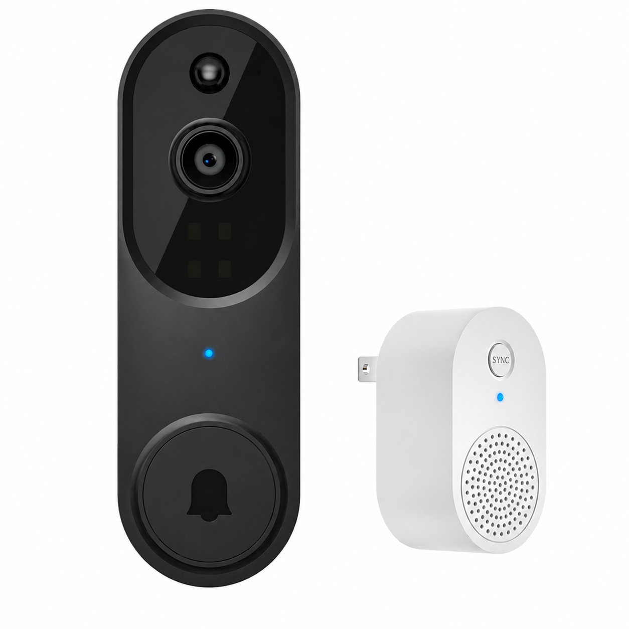 DoorVision | WLAN-Türklingel mit Nachtsicht und Gegensprechfunktion