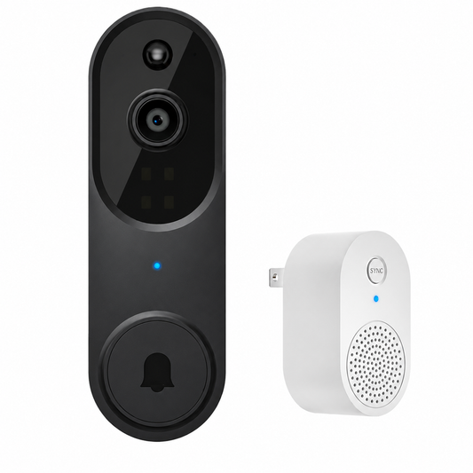 DoorVision | WLAN-Türklingel mit Nachtsicht und Gegensprechfunktion