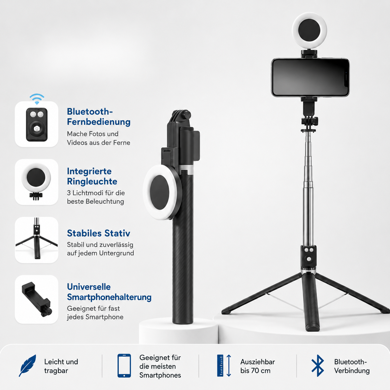 SmartShot | Stabile Fotos und Videos überall aufnehmen