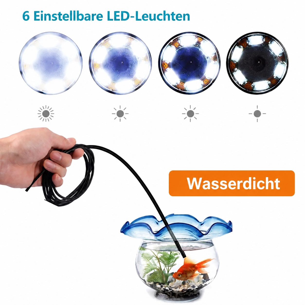 FlexiScope | Wasserdichtes Endoskop mit LED-Beleuchtung