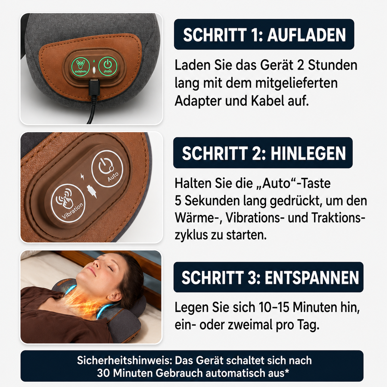 Thera Pillow | Entspannung für Nacken und Schultern