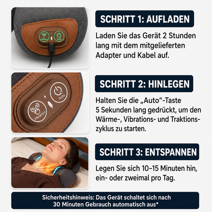 Thera Pillow | Entspannung für Nacken und Schultern