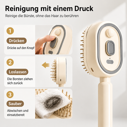 SteamBrush | Frizzfreie Haare mühelos stylen