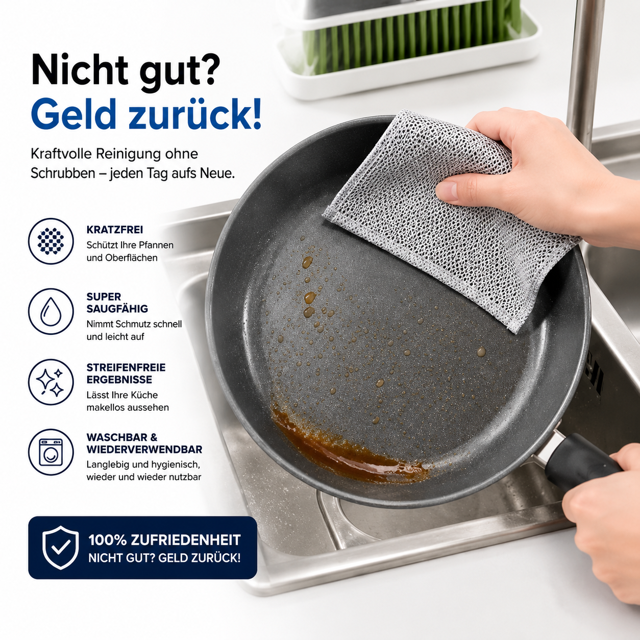 FreshEase | Hartnäckigen Schmutz mühelos entfernen