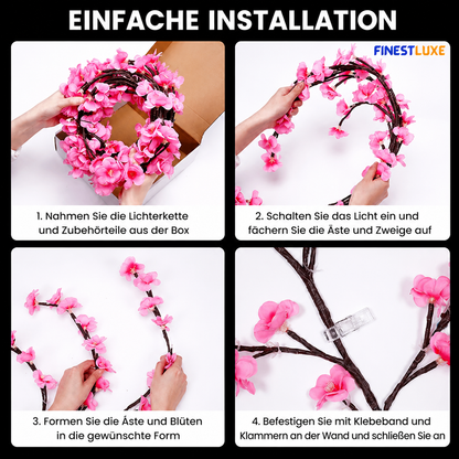 FloraLicht | LED-Wandleuchte mit Fernbedienung