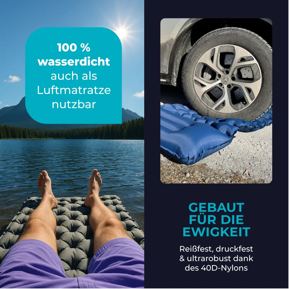 TrailRest | Ultraleichte Isomatte für Schlafkomfort unterwegs