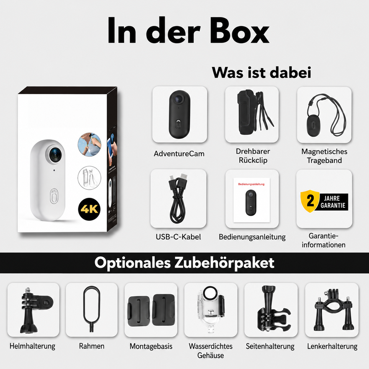AdventureCam | Erlebe jedes Abenteuer in 4K