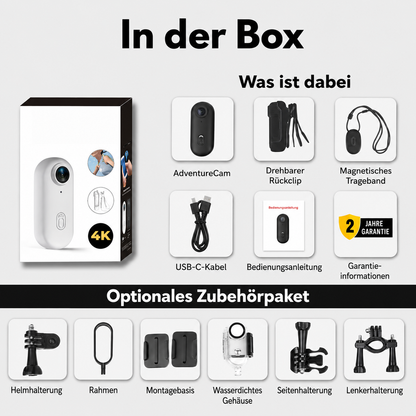 AdventureCam | Erlebe jedes Abenteuer in 4K