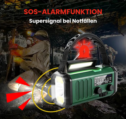 SurviWave | Notfallradio mit 10.000 mAh Powerbank