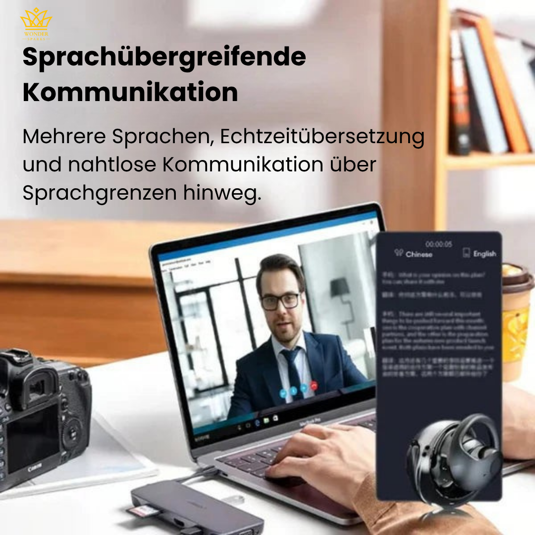 SmartBuds | Kabellose Bluetooth‑Ohrhörer mit KI‑Übersetzungsfunktion