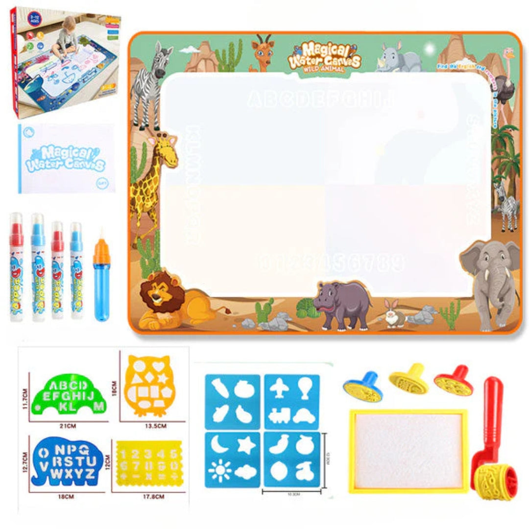 MagicCanvas | Magische Wasser-Malmatte für Kinder