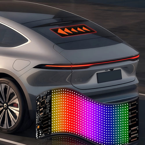 FlexiScreen | Dynamischer LED-Bildschirm für Fahrzeuge