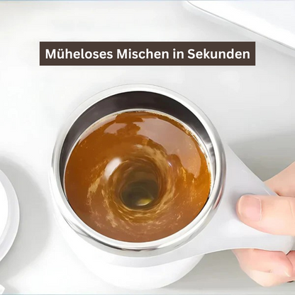 AutoMug | Magnetischer Selbstmisch-Becher  Ein Knopfdruck und genießen