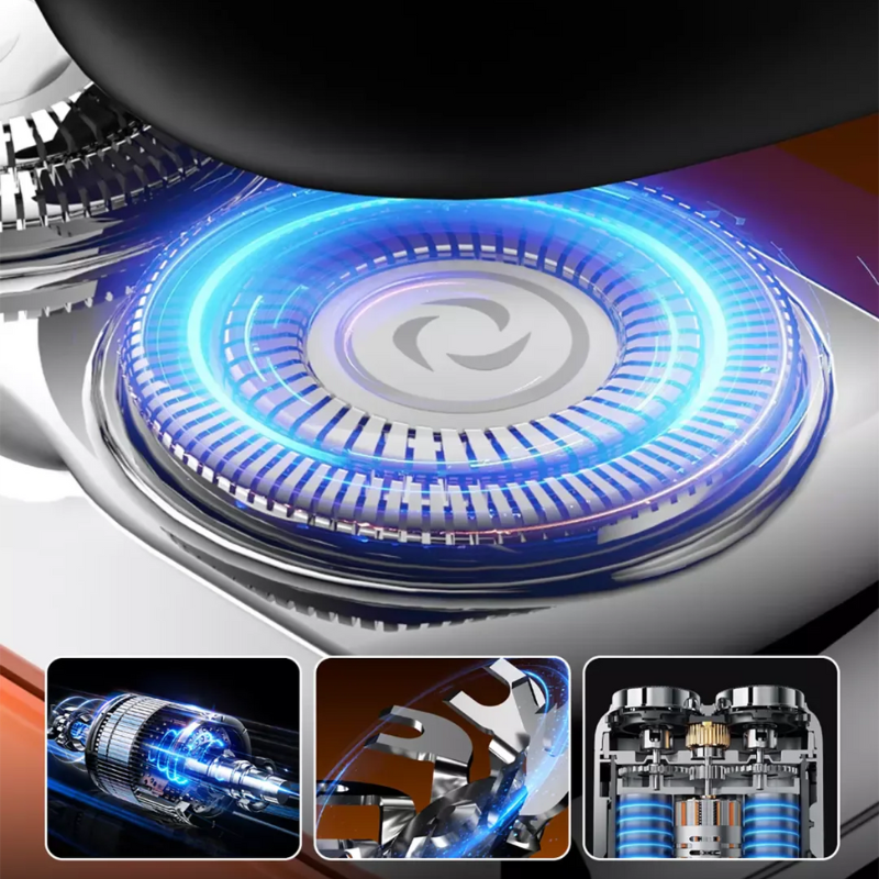 SmoothEdge | Kompakter Elektrorasierer für Unterwegs