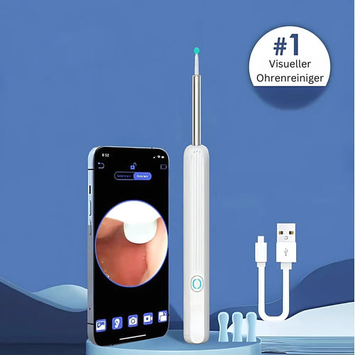 ClearEar | Visueller Ohrreiniger mit HD-Kamera