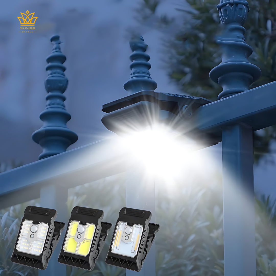 EasyClip Light | Solarleuchte mit Bewegungssensor