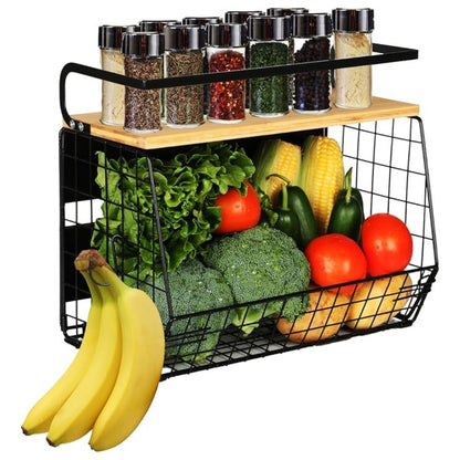 MagnaRack | Magnetischer Obstkorb für den Kühlschrank und die Küche