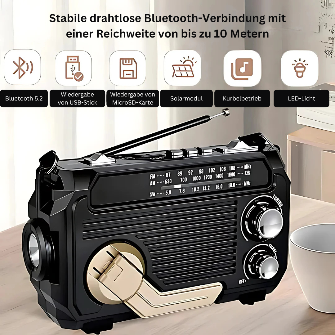 SafeWave | Notfallradio mit Powerbank