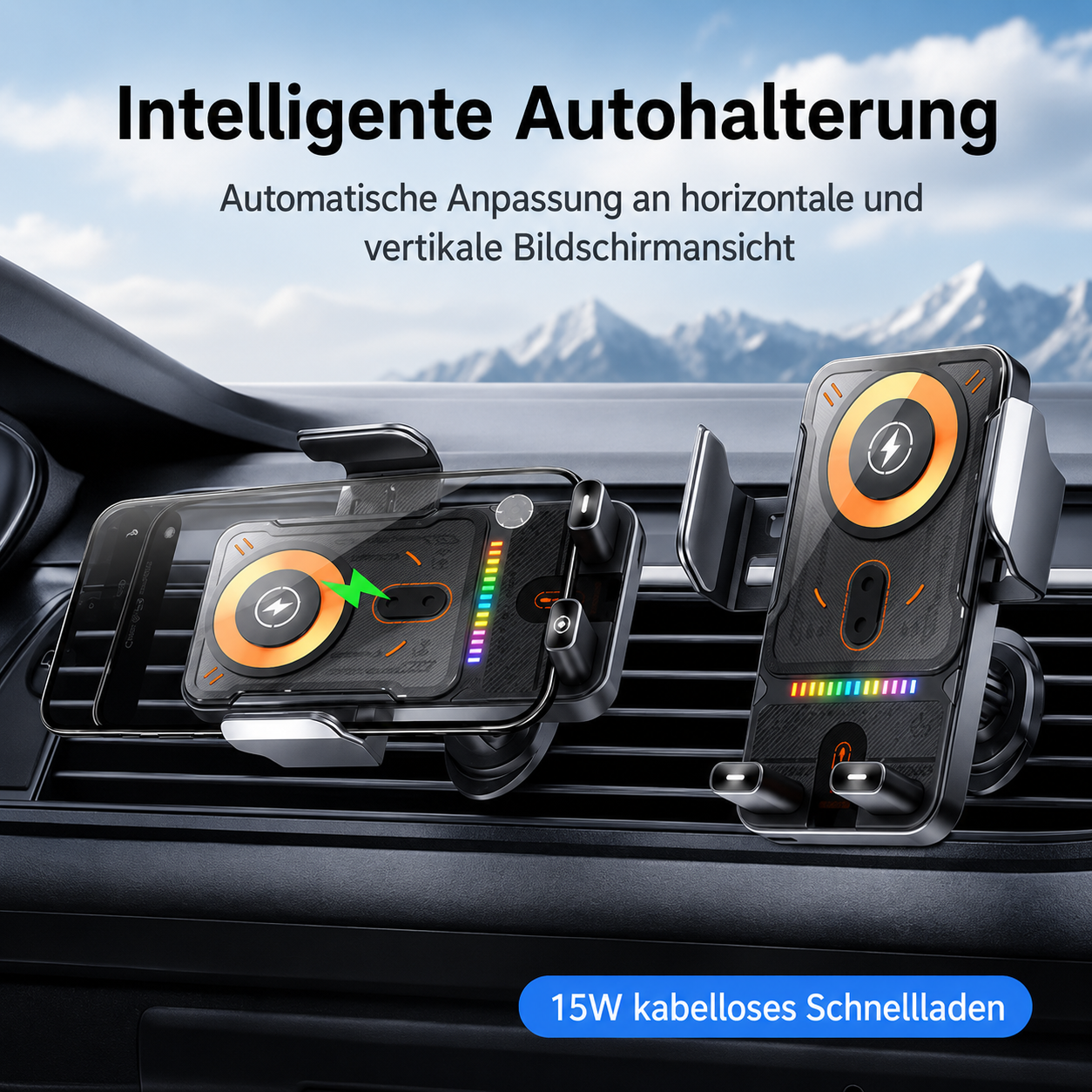 DriveCharge | Sicheres Fahren &amp; kabelloses Laden