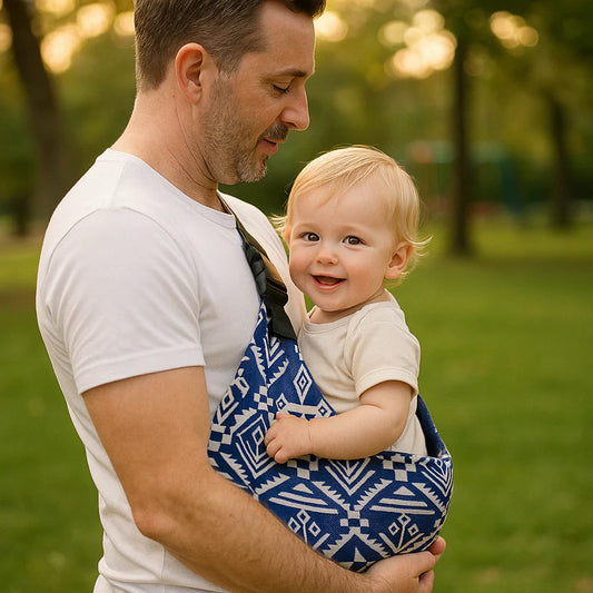 BabyEase | Bequeme Hüfttrage für Eltern und Kind