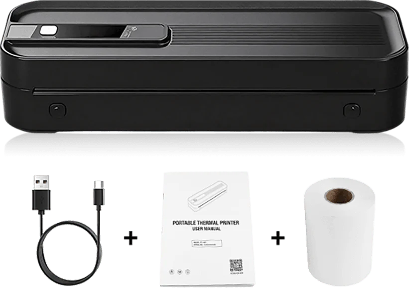 PrintMate | Tragbarer Bluetooth Thermodrucker für Sofortige Ausdrucke