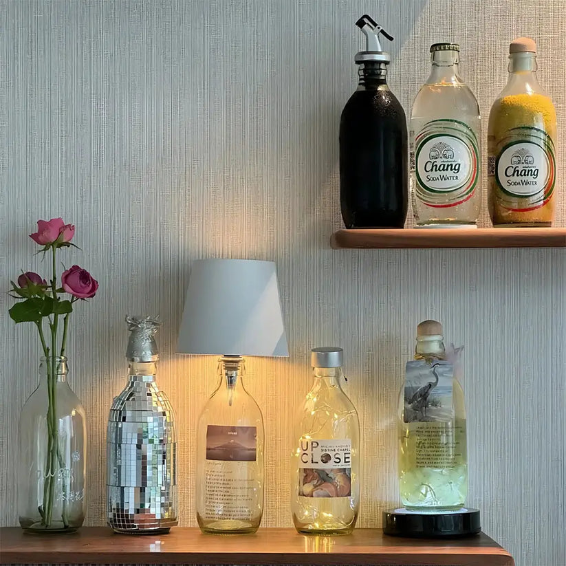 BottleGlow | Kabellose LED Flaschenlampe