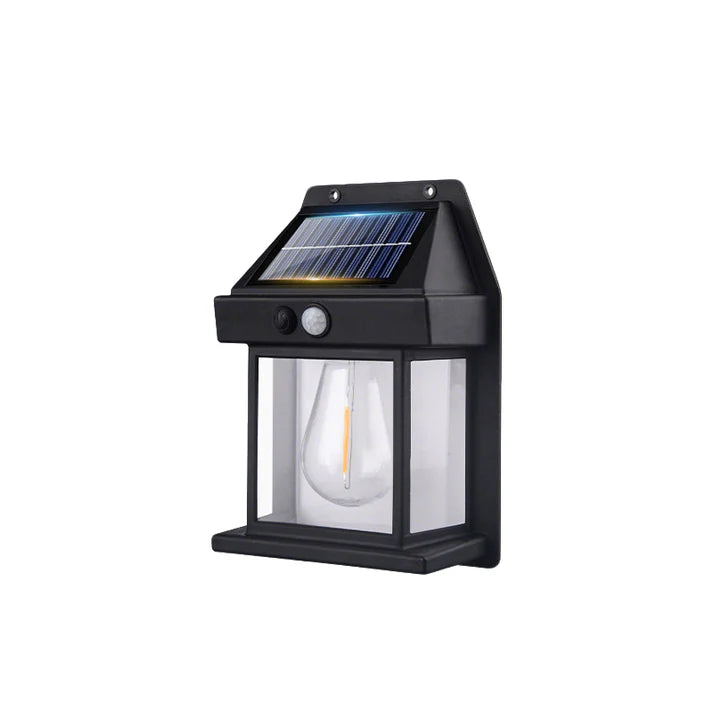 NightSense Pro | Solarbetriebene Wandleuchte mit Präzisionssensor