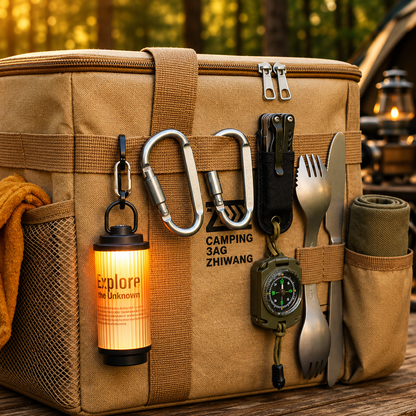 CampVault | Aufbewahrungstasche Alles griffbereit beim Camping