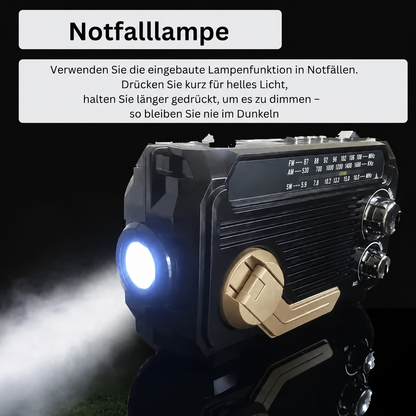 SafeWave | Notfallradio Sicherheit bei Stromausfall