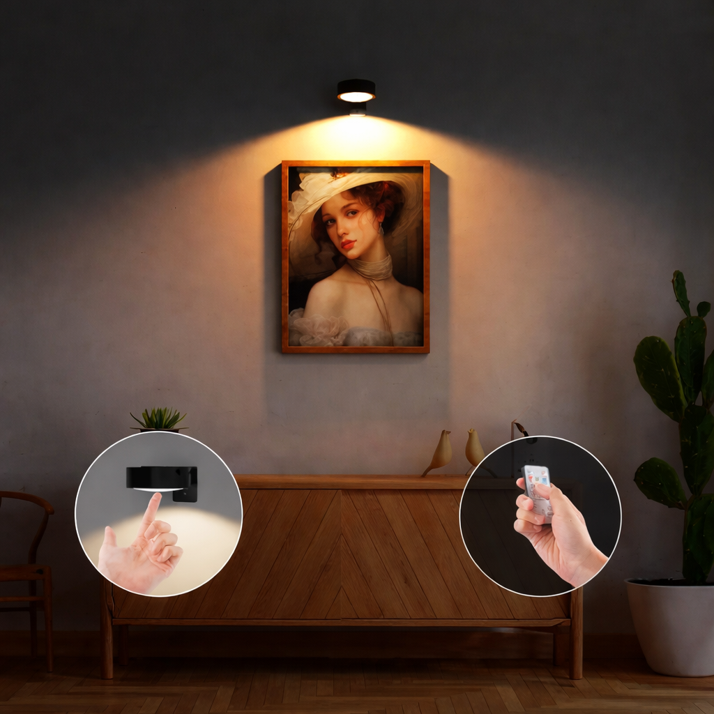 LumiFlex | Kabellos Magnetische Wandlampe