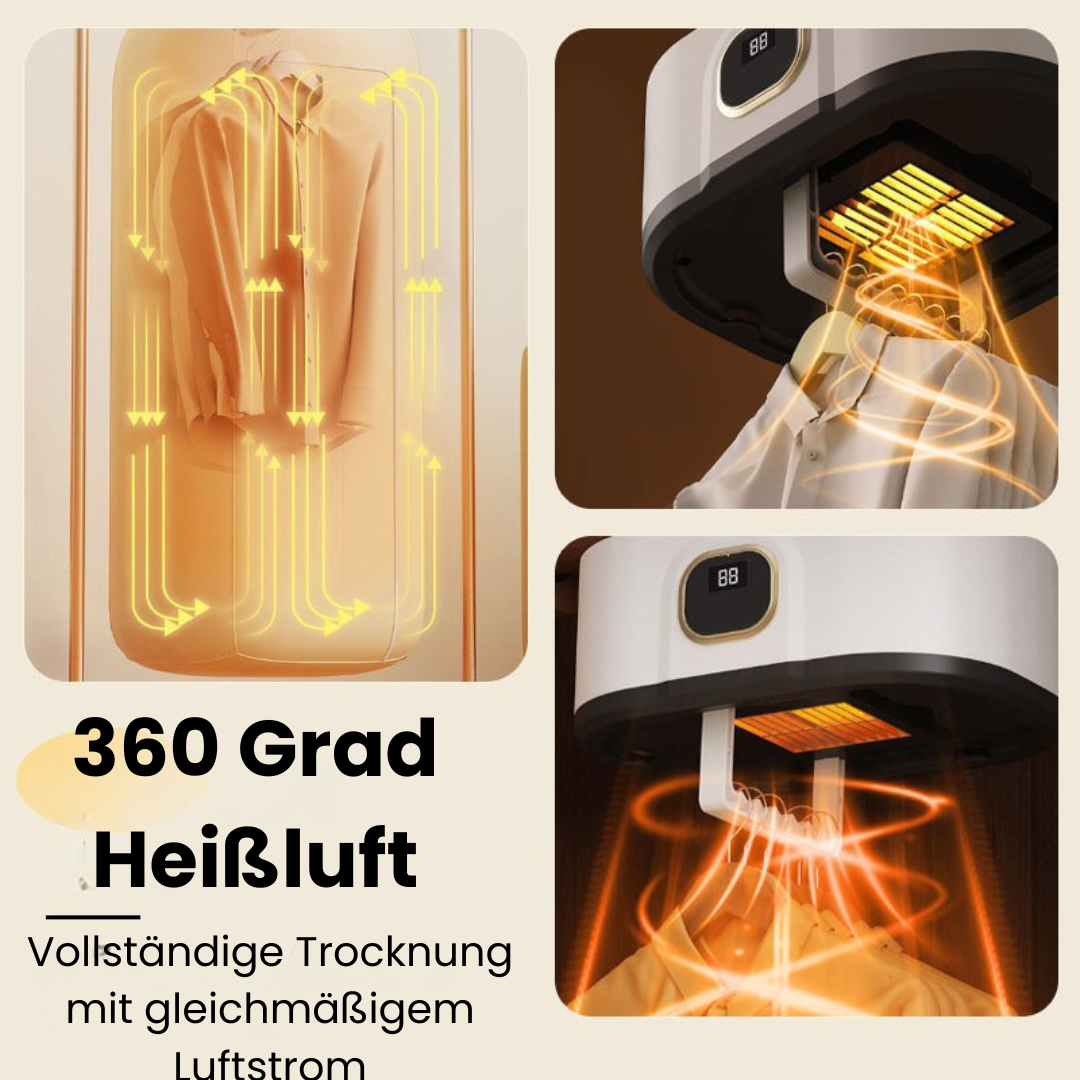 AirDry | Kompakter Mini-Trockner für Zuhause und Unterwegs