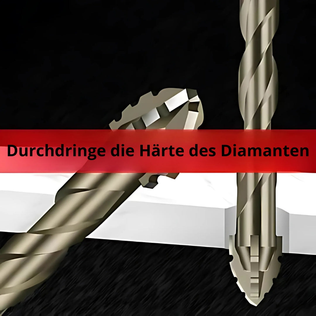 DrillPro | Hochwertiges titanbeschichtetes Bohr- und Gewindeschneidset – Set mit 5 Teilen