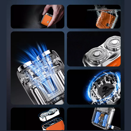 SmoothEdge | Kompakter Elektrorasierer für Unterwegs