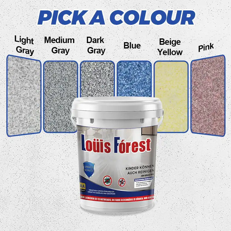 LouisForest | Epoxy Bodenbeschichtung mit edler Marmoroptik