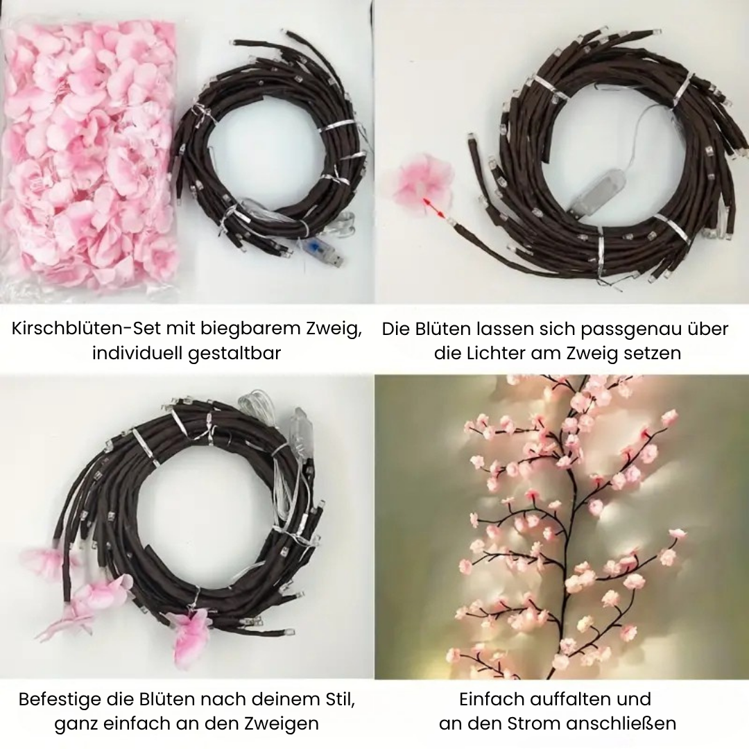 FloraLicht | LED-Wandlampe mit Fernbedienung