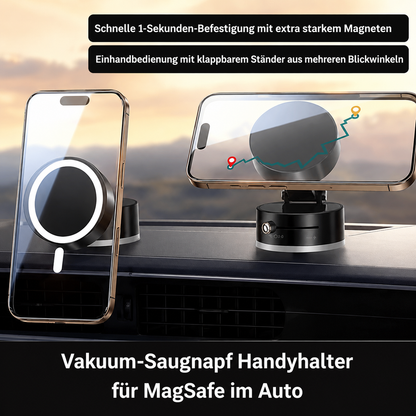 MagnoMount | Superstarker magnetischer Vakuum-Handyhalter!