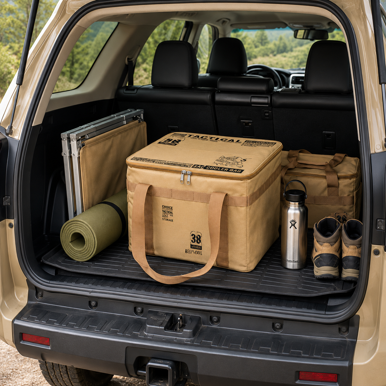 CampVault | Aufbewahrungstasche Alles griffbereit beim Camping
