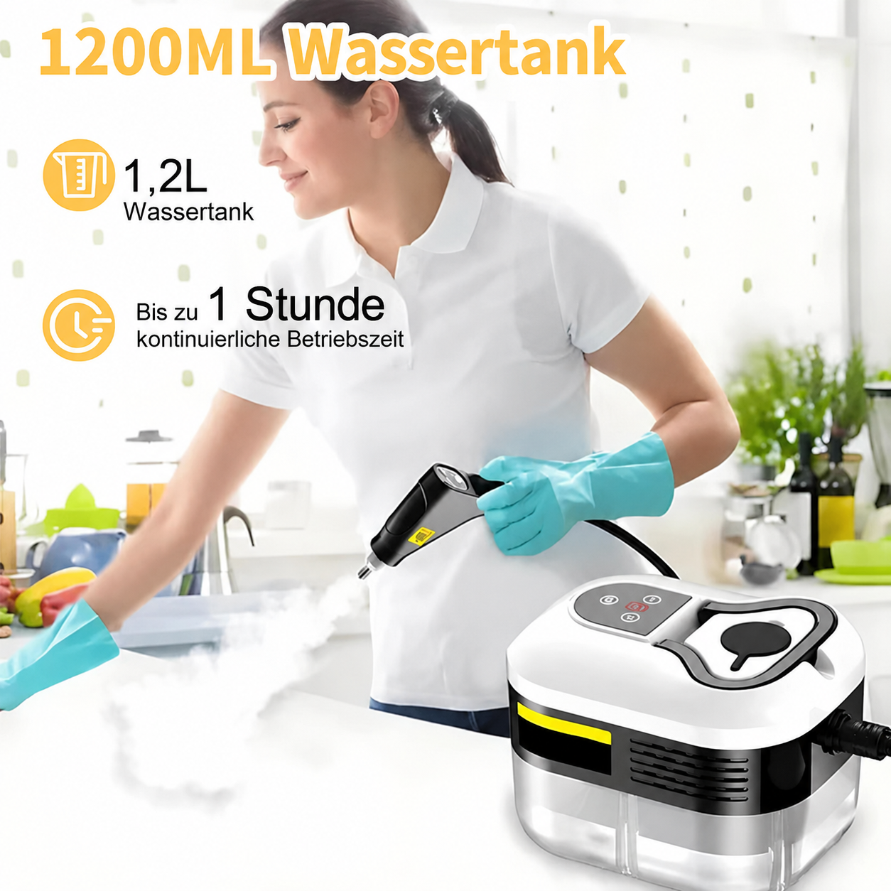 SteamMaster Pro | Gründlich reinigen ohne Schrubben