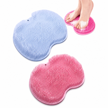 SootheMat | Silikon-Peelingmatte für Füße und Körper unter der Dusche