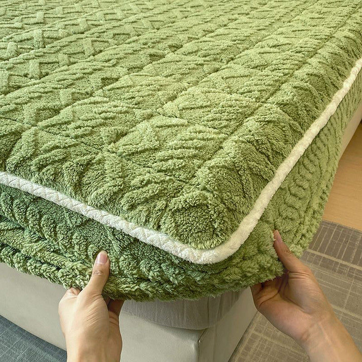 CozySleep Set | Wärmendes Flanell-Spannbetttuch für Kuschelige Nächte